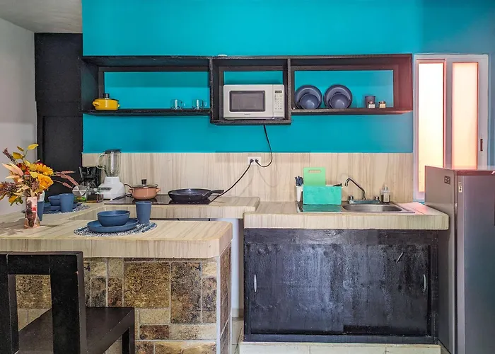 Apartment Remote Work With Fiber Wifi, King Memory Foam Bed, 8 Min In Playa 7b Playa del Carmen
