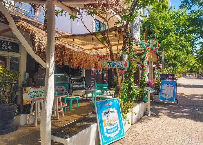 Remote Work With Fiber Wifi, King Memory Foam Bed, 8 Min In Playa 7b Apartment Playa del Carmen