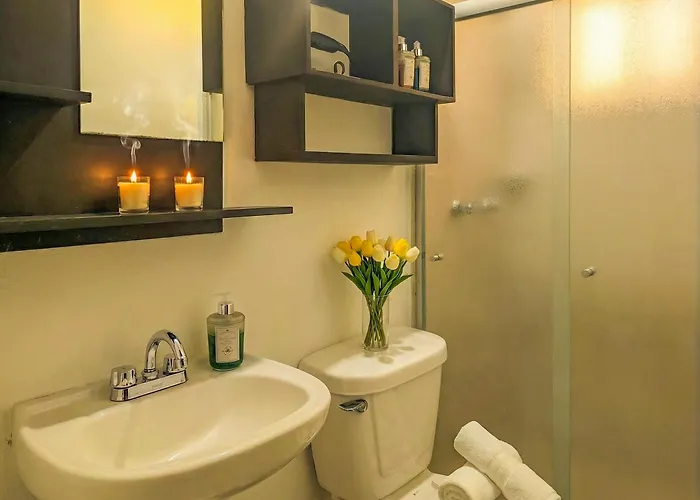 Apartment Remote Work With Fiber Wifi, King Memory Foam Bed, 8 Min In Playa 7b Playa del Carmen